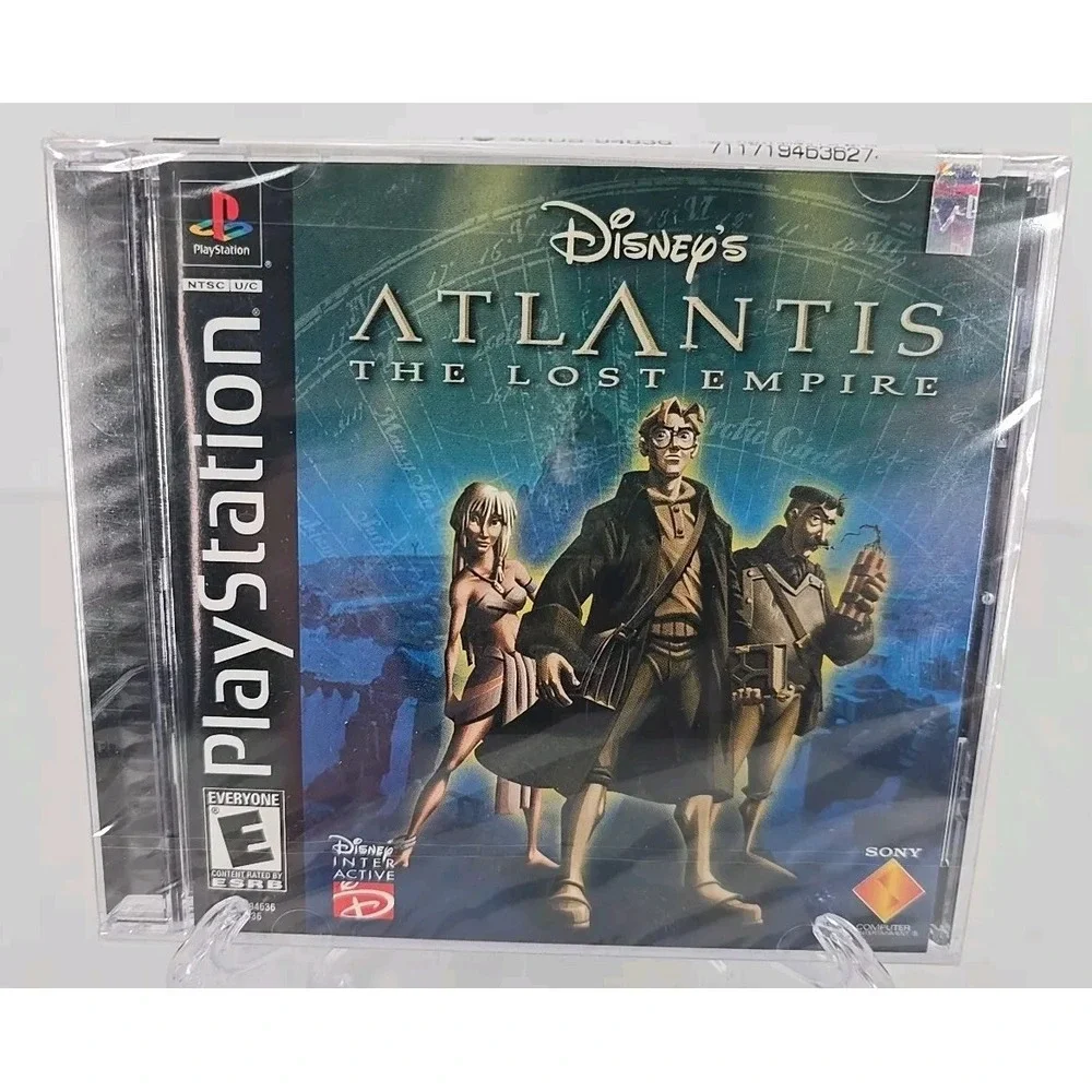 Disney's Atlantis Lost Empire Black Label (Playstation PS1) NEW FACTORY SEALED‎
